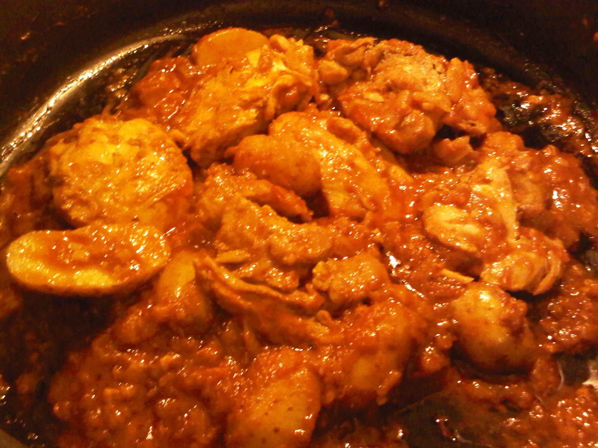 Simmered Chicken Curry