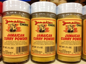 Jamaican curry powder at Fine Fare in Harlem