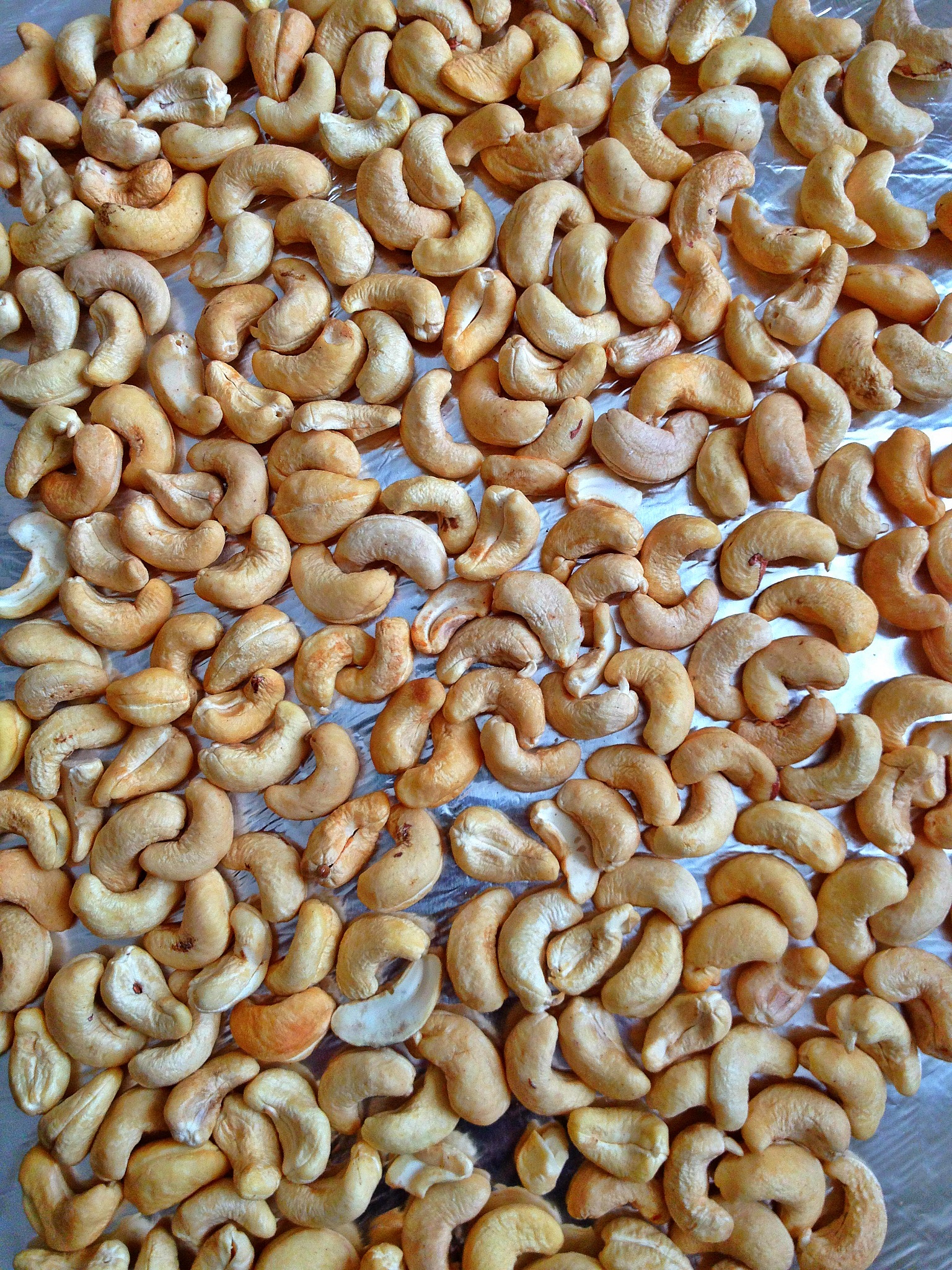 Unsalted, unroasted cashews