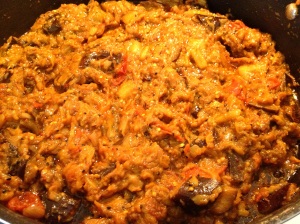 Baingan Burtha (Eggplant Curry)