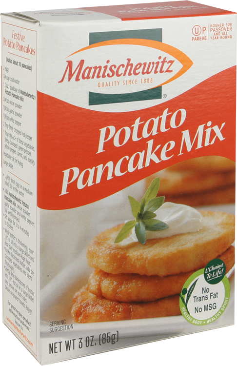Potato Pancake Mix for Hanukkah Chicken Curry