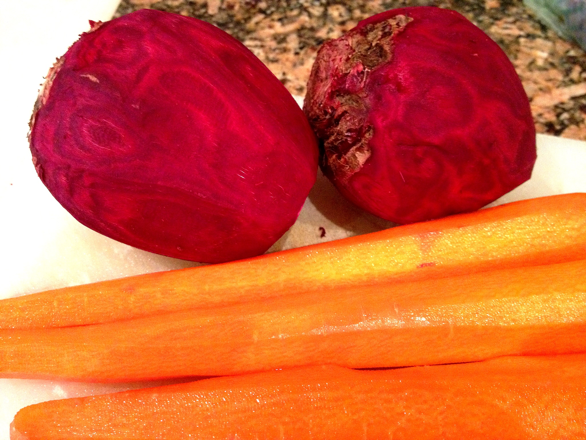 Beets and carrots for vegetable cutlets