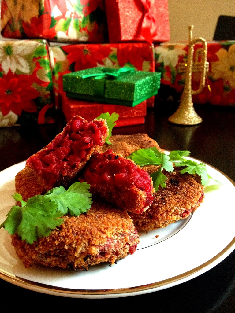 Vegetable Cutlets at Christmas