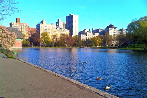 The Harlem Meer in New York City