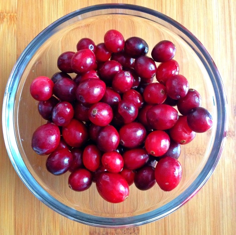 The picture of Christmas: fresh, whole cranberries
